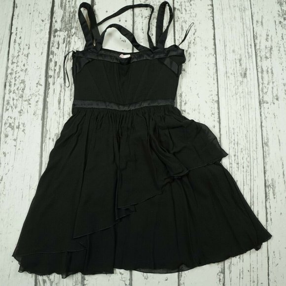 Versace for H&M Silk Corset Strappy Babydoll Dress - Picture 3 of 5